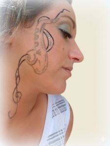 Maquillage fête de la musique