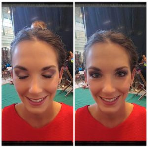 Maquillage élection miss Aquitaine 2019
