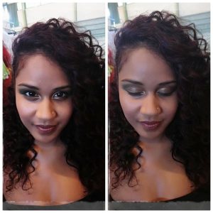 Maquillage élection miss Aquitaine 2019