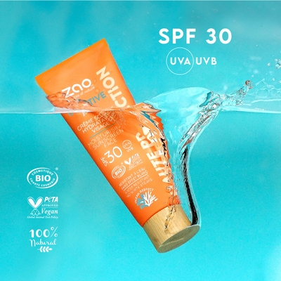 Crème Solaire Hydratante Visage SPF 30
