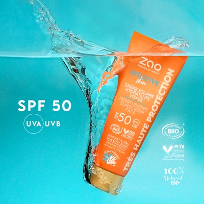 Crème Hydratante Visage SPF50