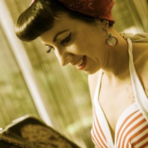 Maquillage Shooting photo pin up