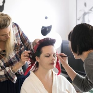 Maquillage Shooting photos pin up